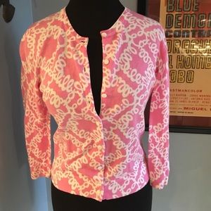 NWOT Lilly Pulitzer Pink Cardigan 💕